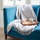 image 2 of Chevron Recycled Cotton Throw