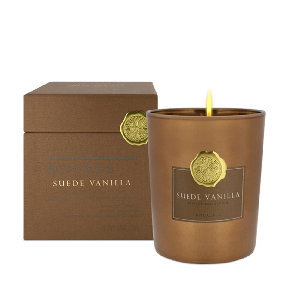 image 1 of Rituals Suede Vanilla Scented Candle 360g Private Collection N/A
