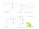 image 3 of Kitchen Cabinets Set 5 Unit Sonoma Oak Cupboard Worktop Budget Small Modern Nela