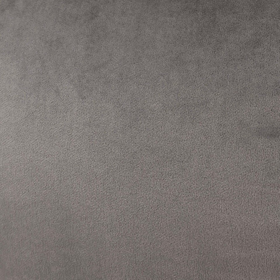 image 1 of Kingston Classic Velvet Bean Bag Chair Charcoal Grey Bean Bags | Grey | Charcoal Grey | 1