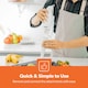 image 4 of GEEPAS Jug Blender & Hand Blender Combo Kitchen Set White