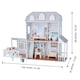 image 6 of Teamson Kids Wooden Farmhouse 2 Storey Doll House for 12" Dolls, Dollhouse