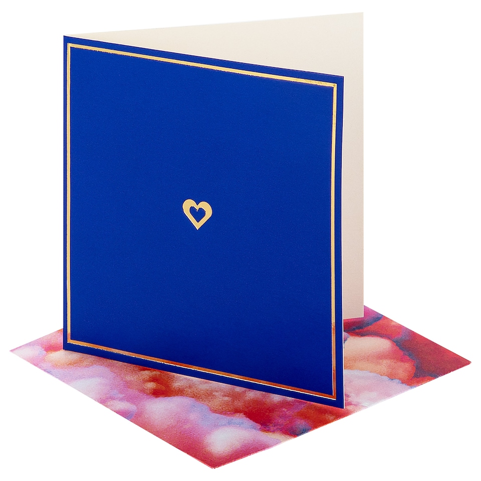 image 1 of Hallmark Hall And Co Premium 'Birthday Star' Card  - With Mini Card Keepsake