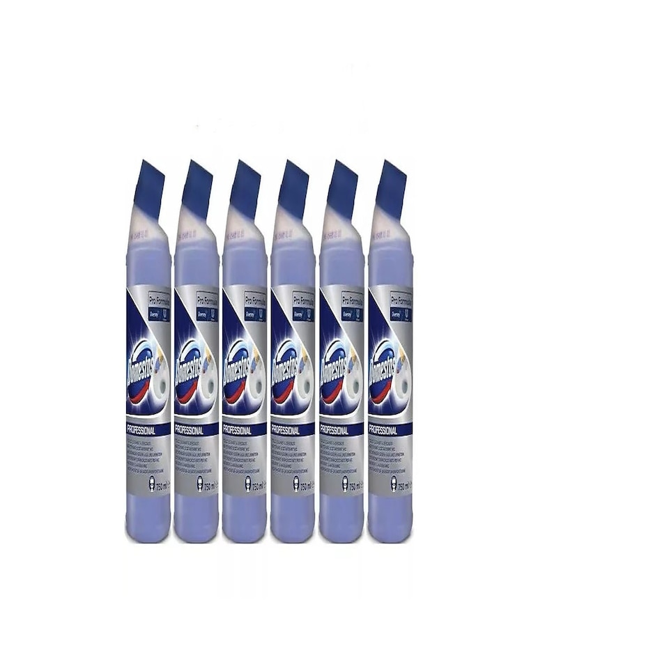 Domestos Professional Toilet Cleaner & Descaler - 750ml - Pack of 6