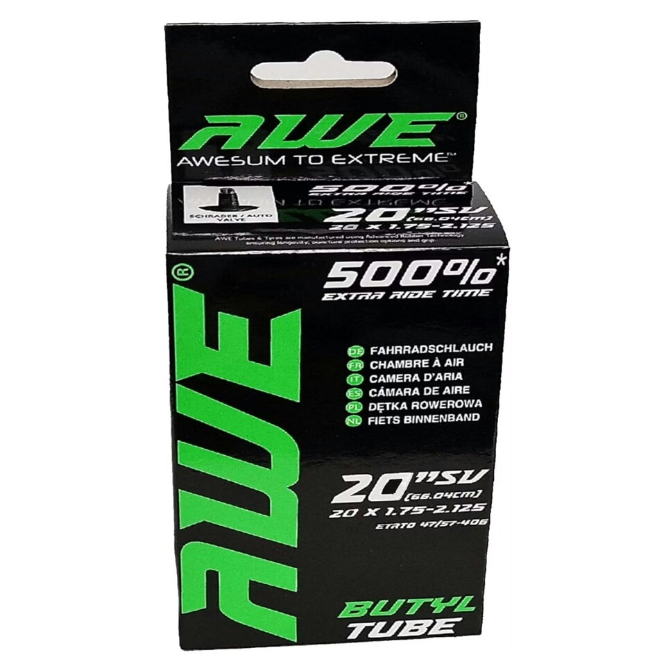 image 1 of 1 x Puncture Protection Folding Tyre 20"x 1.95" & Inner Tube 20" x 1.75-2.125 SV
