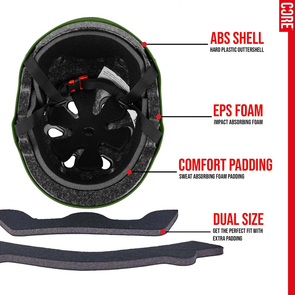 image 1 of CORE Action Sports Helmet