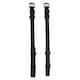 image 2 of Collegiate Comfitec European Leather Horse Cheekpiece - Black - Warmblood