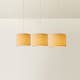 image 4 of ValueLights Torbery Set of 3 Sand Nesting Ceiling Light Shades | Yellow