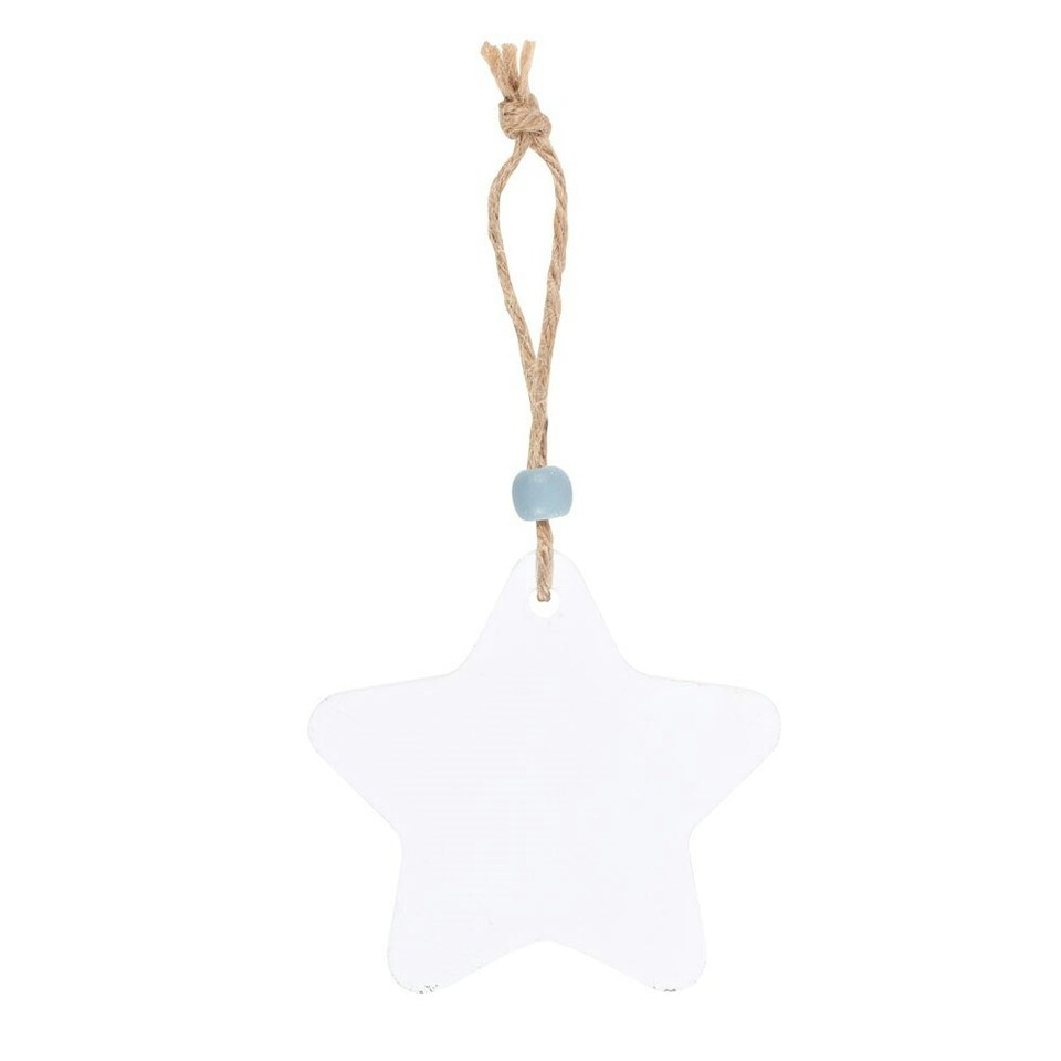 image 1 of Something Different Uncle Star Hanging Sentiment Sign - White/Blue/Black - One Size