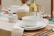 image 2 of Mikasa Dinner Set White Porcelain 12 Piece