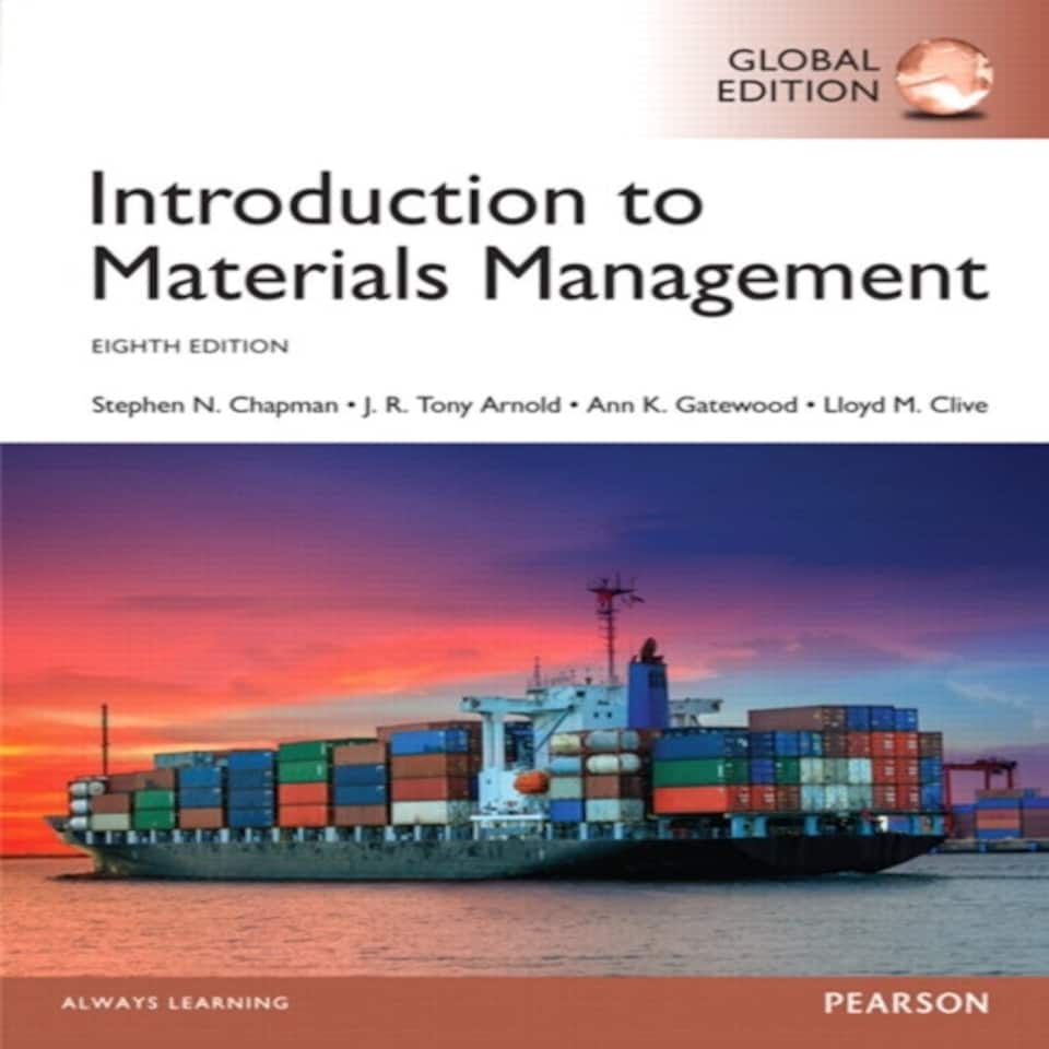 Introduction To Materials Management Global Edition