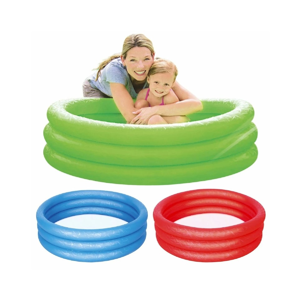image 1 of Bestway Round Swimming Paddling Pool 1.22m X 25cm Summer Outdoor Fun