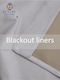 image 3 of Triple Woven Blackout Velvet Ring Top Curtains with Cascading Diamante Studs 168cm x 183cm Silver | Silver | Silver | 1