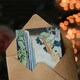 image 3 of Katsushika Hokusai Japanese Art Card Ono Waterfall on Kisokaido Road