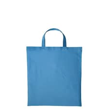 Nutshell Cotton Short Handle Shopper - Airforce Blue - One Size Blue