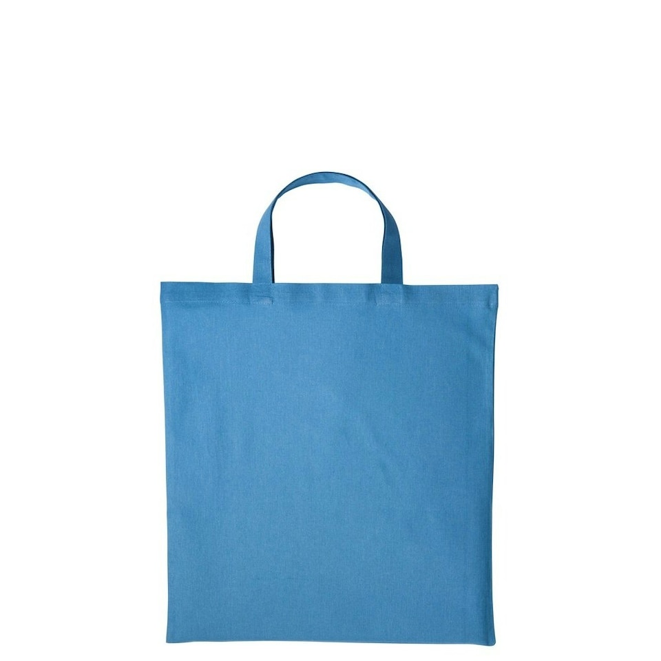 Nutshell Cotton Short Handle Shopper - Airforce Blue - One Size Blue