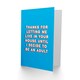 image 2 of Thanks Letting Live Your House Fun Funny Fathers Day Dad Card
