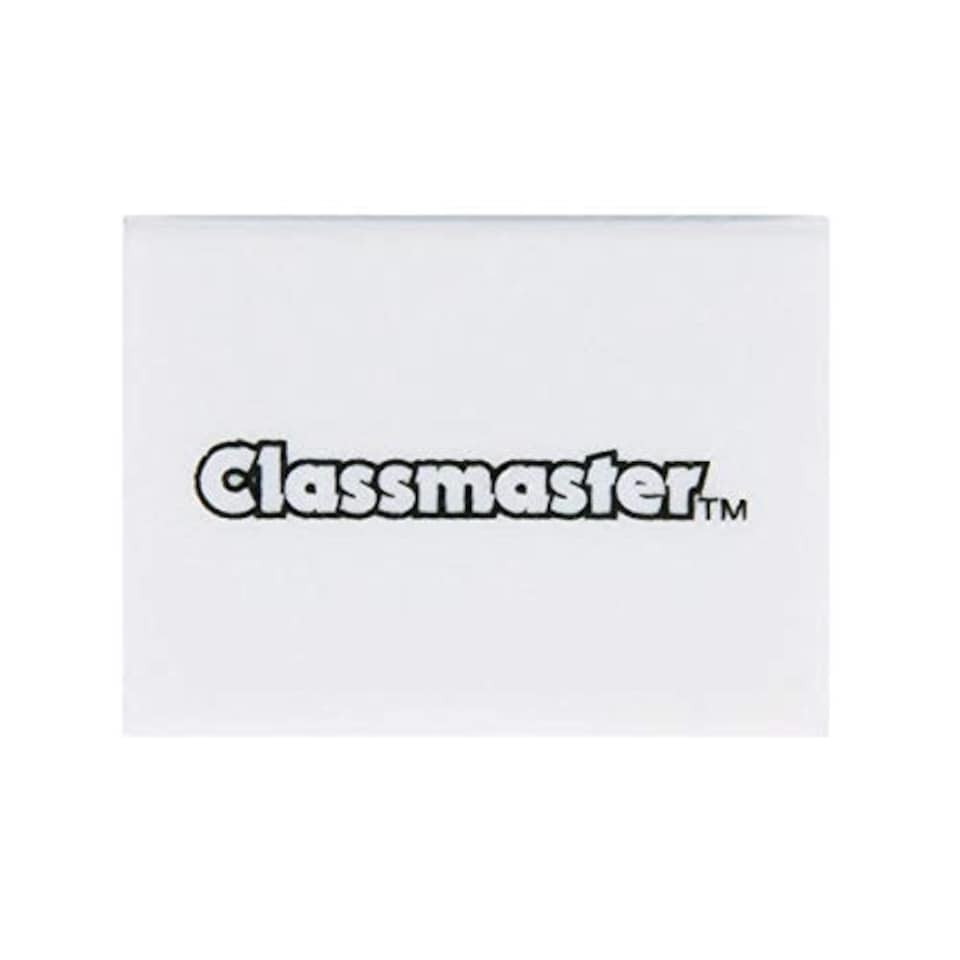 image 1 of Pack of 45 Classmaster Plastic White Erasers