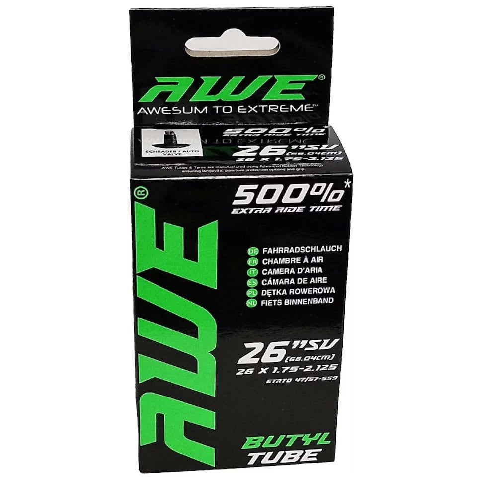 image 1 of 1 x Puncture Protection Folding Tyre 26"x 2.10" & Inner Tube 26" x 1.75-2.125 SV