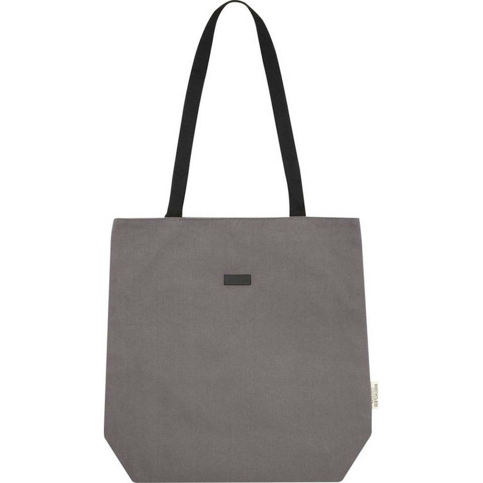 image 1 of Joey Canvas Recycled 14L Tote Bag - Grey - One Size Grey