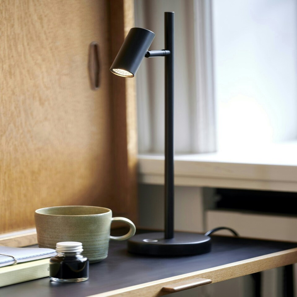 image 1 of Omari | Table | Black Black | Black