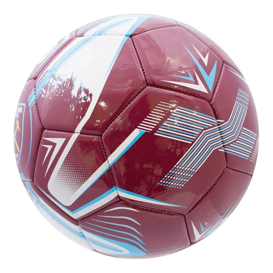 image 1 of West Ham United FC Turbine Mini Football - Claret - 1 Red