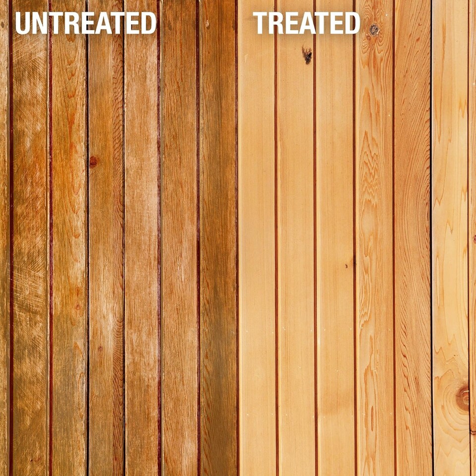 image 1 of Roxil 100 Green Mould, Algae & Lichen Killer 5L and 2 x Roxil Wood Waterproofing Cream Bundle for Decking, Shed, Fence and Others