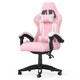 image 1 of Rattantree Reclining PU Leather Gaming Chair With Lumbar Support