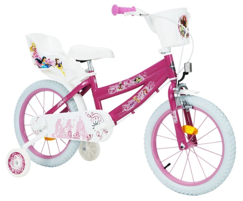 Huffy Disney Princess 16" Kids Bike - Pink/White