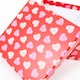 image 4 of Red with Sweet Phrases Love Hearts Valentine's Square Gift Box 16cm