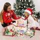 image 2 of Christmas Doll House Playset - 3D DIY Two-Story Dream Home with Garden & Accessories Holiday Gift for Kids Ages 3 plus