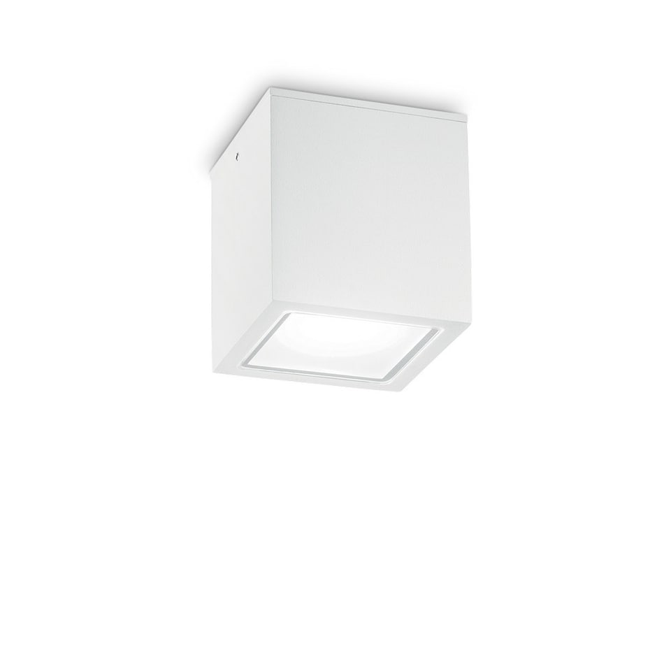 image 1 of Techo Outdoor Large Surface Mounted Downlight White IP54, GU10