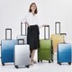 image 7 of 20-inch Premium Lightweight Carry-on Hand Luggage, Durable ABS+PC Hardshell, Zipper Closing with TSA Lock, 4 Spinner Wheels