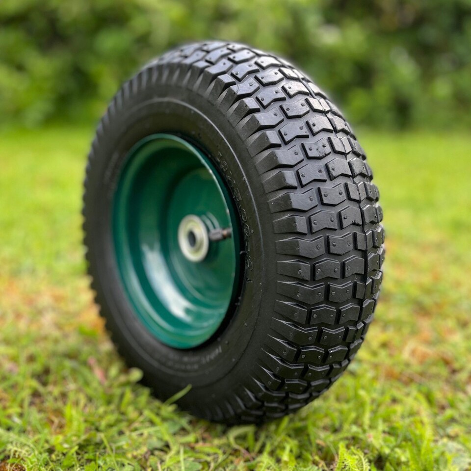 image 1 of Garden Trolley Cart Replacement Wheels (12 Inch - 30cm) - Pack of 2
