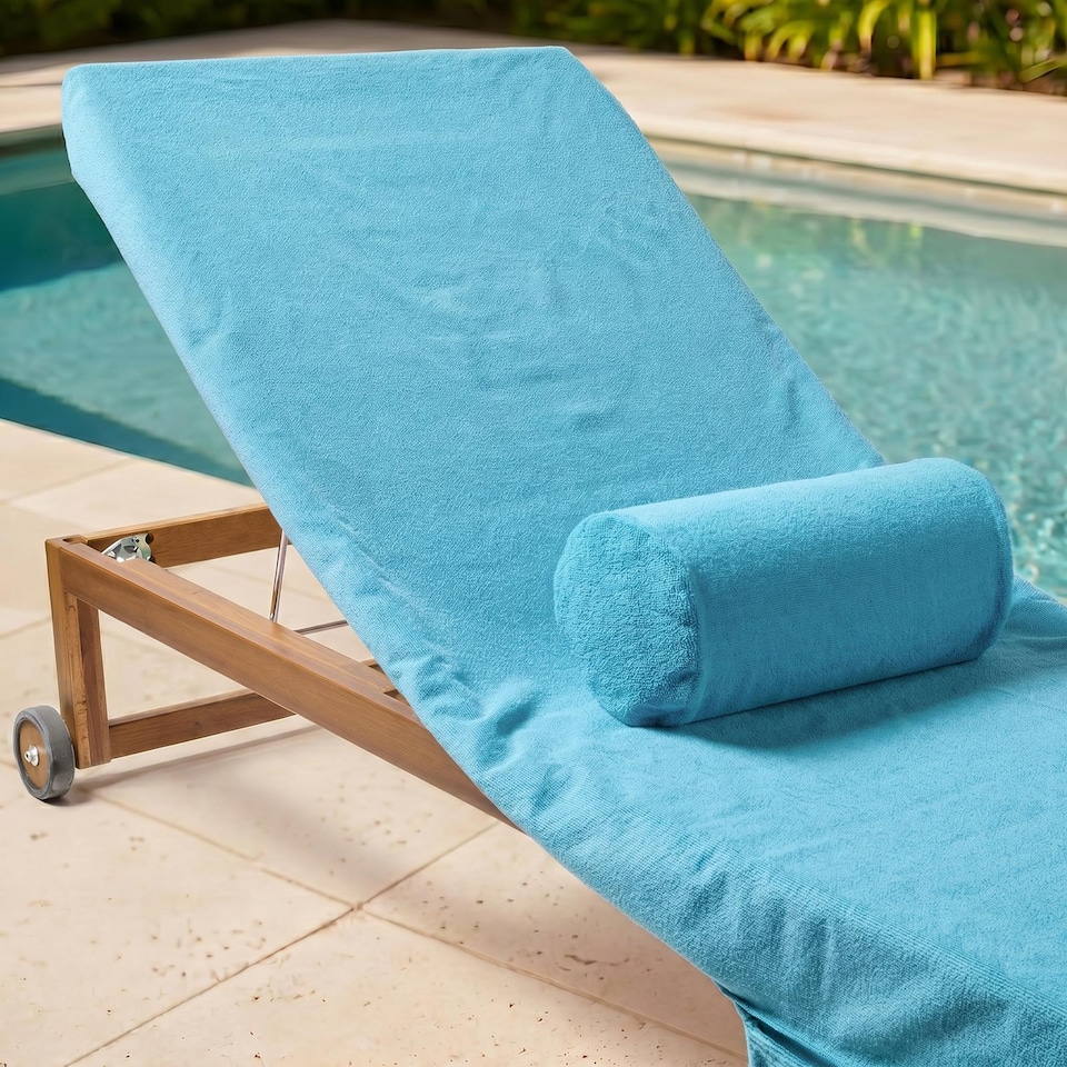 image 1 of OHS Plain Beach Bolster Neck Back Support Pillow