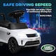 image 6 of AIYAPLAY Land Rover Licensed Kids Ride On Car, Sliding Car, White