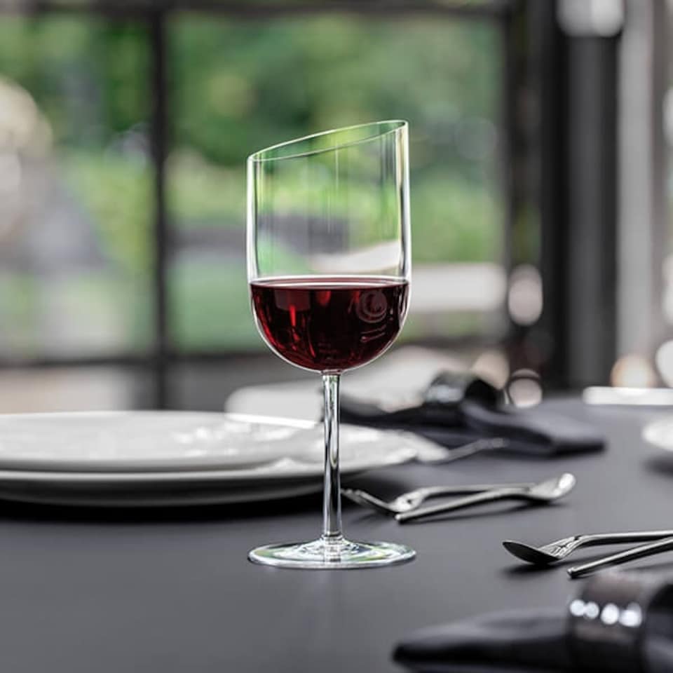 image 1 of Villeroy & Boch New Moon Set of 4 Red Wine Goblets