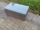 image 3 of Fimous 6 Seater Garden Furniture Set Rattan Outdoor Lounge Sofa Chair With Tempered Glass Table 2 Big Footstool Dark Grey Mixed