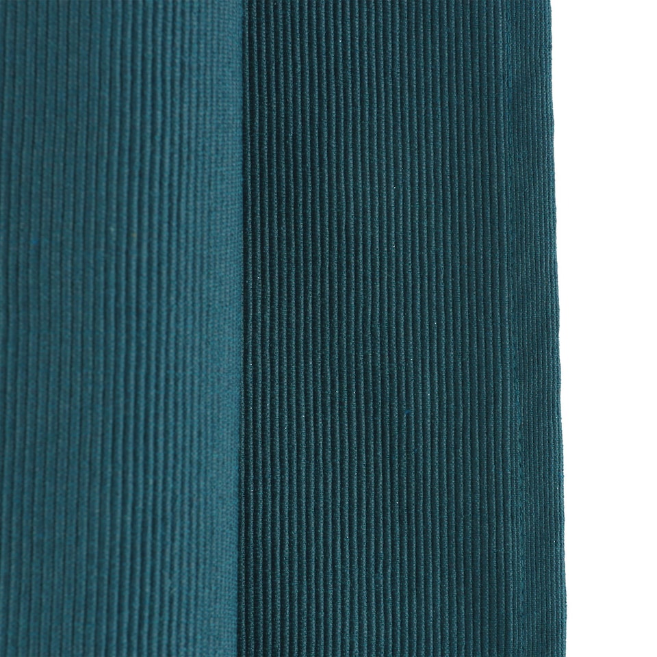 image 1 of Nicola Spring Cotton Fabric Table Runner - 48cm x 183cm - Denim Blue | Blue | Denim Blue