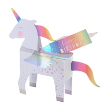 Hallmark Birthday Card - 3D Pop-Up Unicorn Design