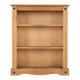 image 2 of Corona Low Bookcase - L29 x W84 x H100.5 cm - Distressed Waxed Pine Brown