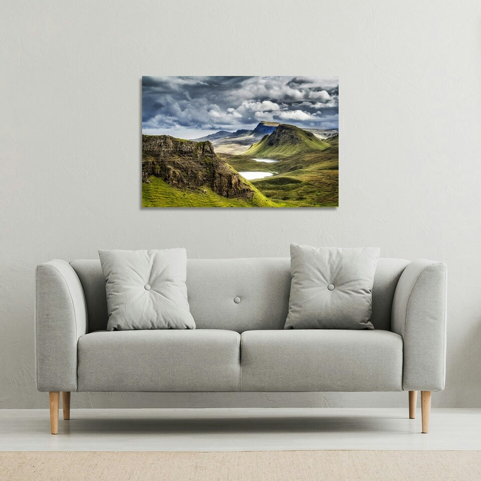 image 1 of Highland, Scotland (Canvas Print) 127 x 101 x 4cm