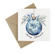 Winter Bauble - Plantable Wildflower Seed Christmas Cards - 5 Pack