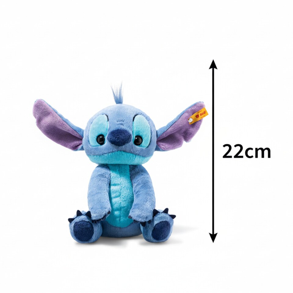 image 1 of Steiff Disney Lilo & Stitch Soft Toy, 22cm