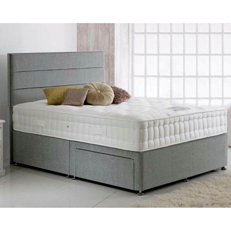 Natural 7000 Pocket Firm Mattress 25cm King White | King