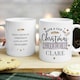 image 2 of Personalised Cup of Christmas Cheer Mug White