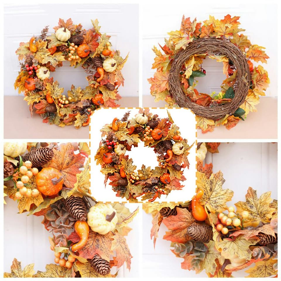 image 1 of Living and Home Artificial Garland Halloween Decor - 50 cm