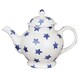 image 1 of Tea Pot: 1.6 Litre Emma Bridgewater Blue Star 4 Mug Teapot Boxed, Ceramic