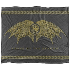 House Of The Dragon Crest Blanket - Multicoloured - One Size