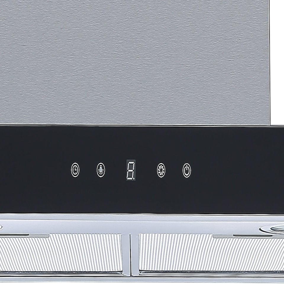 image 1 of Cookology 60cm Stainless Steel Chimney Cooker Hood - Energy Rating A++